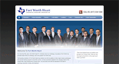 Desktop Screenshot of fortworthheart.com